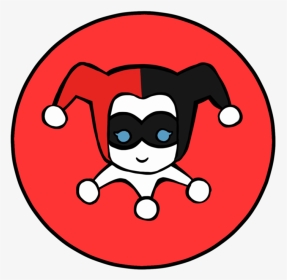 Harley Quinn Logo Icon, HD Png Download, Transparent PNG