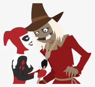 Banner Transparent Library X Harley Tug By - Batman Tas Scarecrow Harley, HD Png Download, Transparent PNG