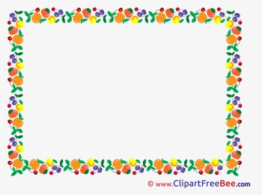 Fruit Transparent Free For - Rahmen Clipart, HD Png Download, Transparent PNG