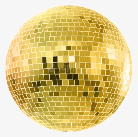 Download Gold Transparent Png - Transparent Gold Disco Ball Png, Png Download, Transparent PNG