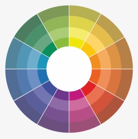 Wheel Clipart Color Wheel - Grey Shade Color Wheel, HD Png Download, Transparent PNG