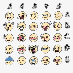 Drawing Facial Expression Board, HD Png Download, Transparent PNG