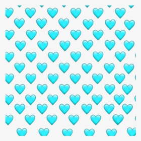 #blue #hearts #blueheart #emoji #emojis #blueemoji - Purple Hearts Emoji Background, HD Png Download, Transparent PNG