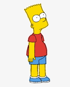 Jpg Royalty Free Stock Bender Drawing Bart - Bart Simpson Confused, HD Png Download, Transparent PNG
