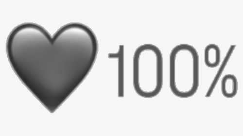 #heart #black #grey #broken #emoji #depressed #sad - Heart, HD Png Download, Transparent PNG
