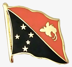 Papua New Guinea Flag Lapel Pin   Title Papua New Guinea - Flag, HD Png Download, Transparent PNG