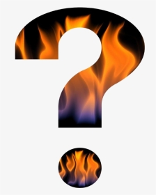 Evaluation Clipart Mark Sheet - Fire Question Mark Gif, HD Png Download, Transparent PNG