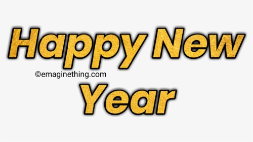 Happy New Year Text Png 2019-whatsapp Sticker,download - Parallel, Transparent Png, Transparent PNG