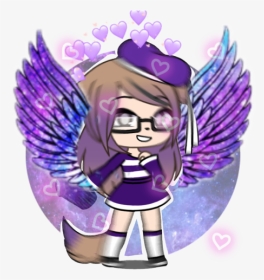 #gachalife #gachaedit #purplegalaxy - Fairy, HD Png Download, Transparent PNG
