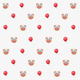 #emoji #background #emojibackground #clown #it #it2 - Emoji Clowns Background Transparent, HD Png Download, Transparent PNG
