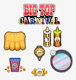 Big Top Carnival By Mokamizore97 - Papa Louie Big Top Carnival, HD Png Download, Transparent PNG