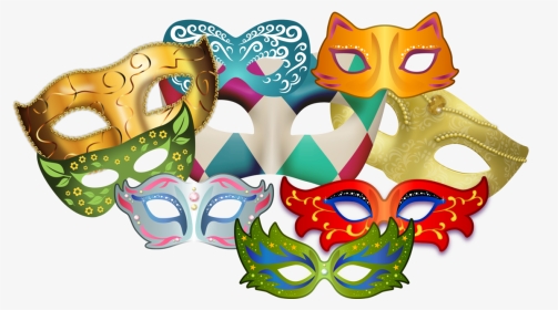 Mardi Carnival Poster Masque Gras Mask Clipart - Mask, HD Png Download, Transparent PNG