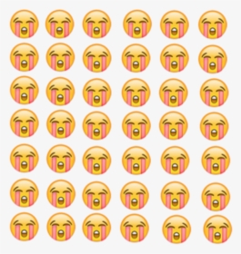 #aesthetic #emoji #background #sticker #edit #tumblr - Sad Emoji Background For Edits, HD Png Download, Transparent PNG