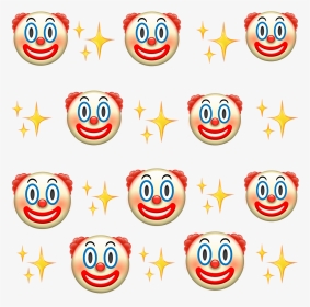 #sticker #emoji #clown #freetoedit - Clown Emoji Meme, HD Png Download, Transparent PNG