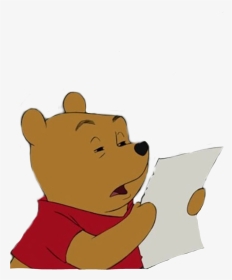 #meme #pooh #poohmeme #winniethepooh #dank #dankmeme - Cartoon, HD Png Download, Transparent PNG
