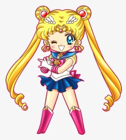 Sailor Moon Chibi Png, Transparent Png, Transparent PNG