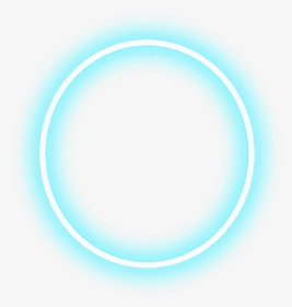#blue #circle #neon - Circle, HD Png Download, Transparent PNG
