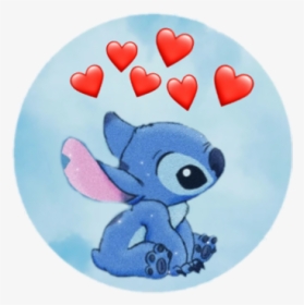 #stitch #love ~ Mon Tiktok - Cartoon, HD Png Download, Transparent PNG