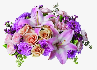 Изображение Для Плейкаста - Wedding Flower Png Purple And Pink, Transparent Png, Transparent PNG