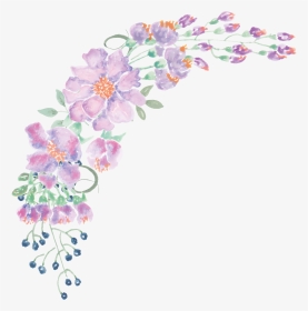 Floral Design Watercolour Flowers - Hd Watercolour Flower, HD Png Download, Transparent PNG