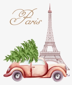 Tubes Paris,tour - Illustration, HD Png Download, Transparent PNG