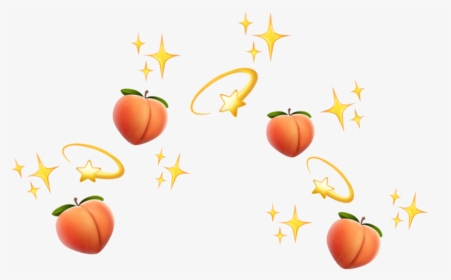 #peach #emoji #crown #aesthetic #aestheticpeach #aestheticcrown - Peach Emoji Crown Png, Transparent Png, Transparent PNG