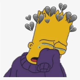 #simpsons #sad #broken #brokenheart - Lisa Simpson Loser Png ...