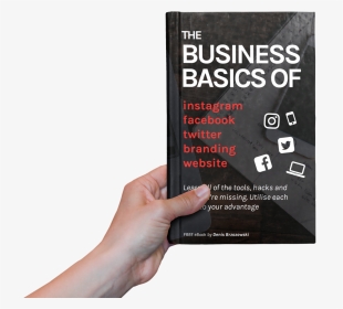 The Business Basics To Instagram, Facebook, Twitter, - Book Cover, HD Png Download, Transparent PNG