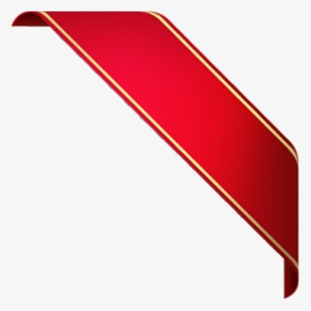 Banderola Rojo Bandera Guirnalda - Red Ribbon Png, Transparent Png, Transparent PNG