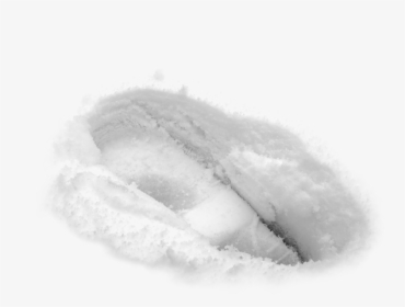 Footprint Transparent Snow Png - Footprint In Snow Transparent, Png Download, Transparent PNG