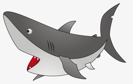 Great White Shark Clip Art, HD Png Download, Transparent PNG