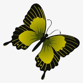 ‿✿⁀butterflies‿✿⁀ Butterfly Clip Art, Butterflies, - Butterfly, HD Png Download, Transparent PNG