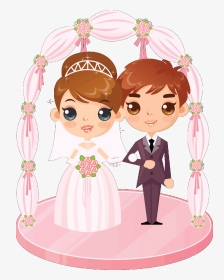 Clip Art Royalty Free Collection Of Free Courting - Marriage Animation, HD Png Download, Transparent PNG