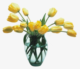 Vase Clipart Tulip - Transparent Flower Vase Png, Png Download, Transparent PNG