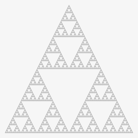Big Sierpinski Triangle - Animated Gif Sierpinski Triangle, HD Png Download, Transparent PNG