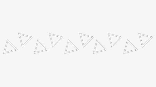 #white #triangle #triangles #whitetriangle #underline - Triangle, HD Png Download, Transparent PNG