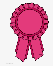 Pink Ribbon Clipart - Pink Award Ribbon Clipart, HD Png Download, Transparent PNG
