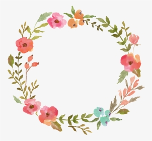 Vector Rings Floral - Thanksgiving Wreath Watercolor, HD Png Download, Transparent PNG