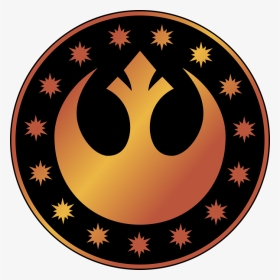 New Star Wars Republic Symbol - Logo New Republic Emblem, HD Png Download, Transparent PNG