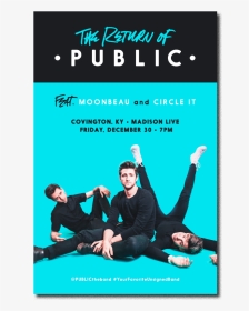 The Return Of Public [2016] - Band Public, HD Png Download, Transparent PNG