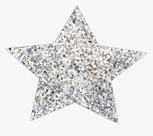 #freetoedit #planet #glitter #sparkles #silver #star - Star, HD Png Download, Transparent PNG