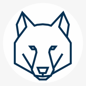 Geometric Wolf Head Drawing, HD Png Download, Transparent PNG