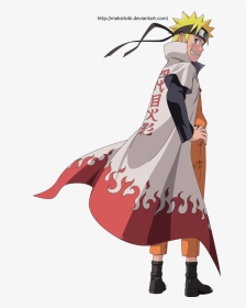Naruto With Hokage Cape, HD Png Download, Transparent PNG