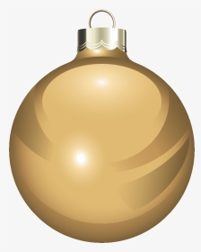 Ornaments Clipart Jewellery Model - Gold Christmas Ball Png, Transparent Png, Transparent PNG