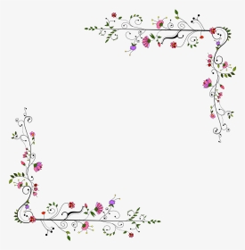 #florals #flowers #leaves #vines #vinesandleaves #swirls - Frame New Design, HD Png Download, Transparent PNG