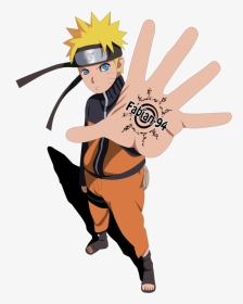 Naruto Uzumaki By Fabiansm On Deviantart Vector Transparent - Transparent Transparent Background Naruto Png, Png Download, Transparent PNG