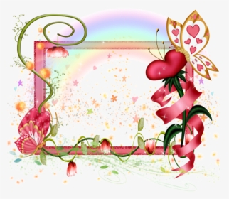 Floral Fairytale Frame, HD Png Download, Transparent PNG