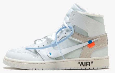 Air Jordan 1 X Off White Off White Part Nike Off White Jordan 1 White Hd Png Download Transparent Png Image Pngitem