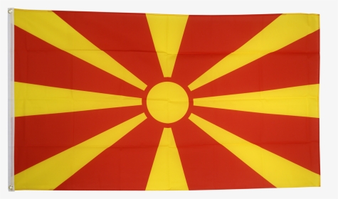 Bandiera Macedonia Del Nord - Macedonia Flag, HD Png Download, Transparent PNG