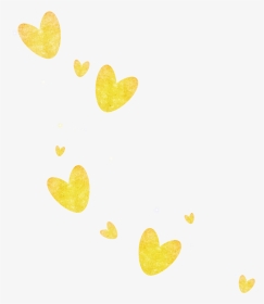 Sticker Transparent Yellow - Corazones Amarillos Tumblr Png, Png Download, Transparent PNG